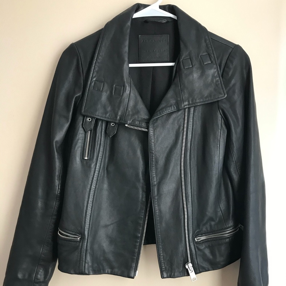 Leather jacket